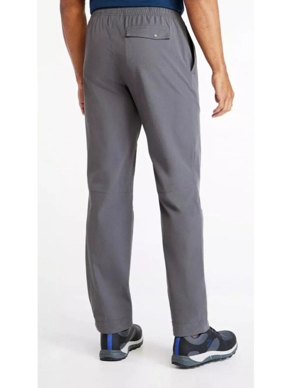 LL Bean Multisport Pants Mens Size Large Gray Performance Stretch Hiking UPF 50+